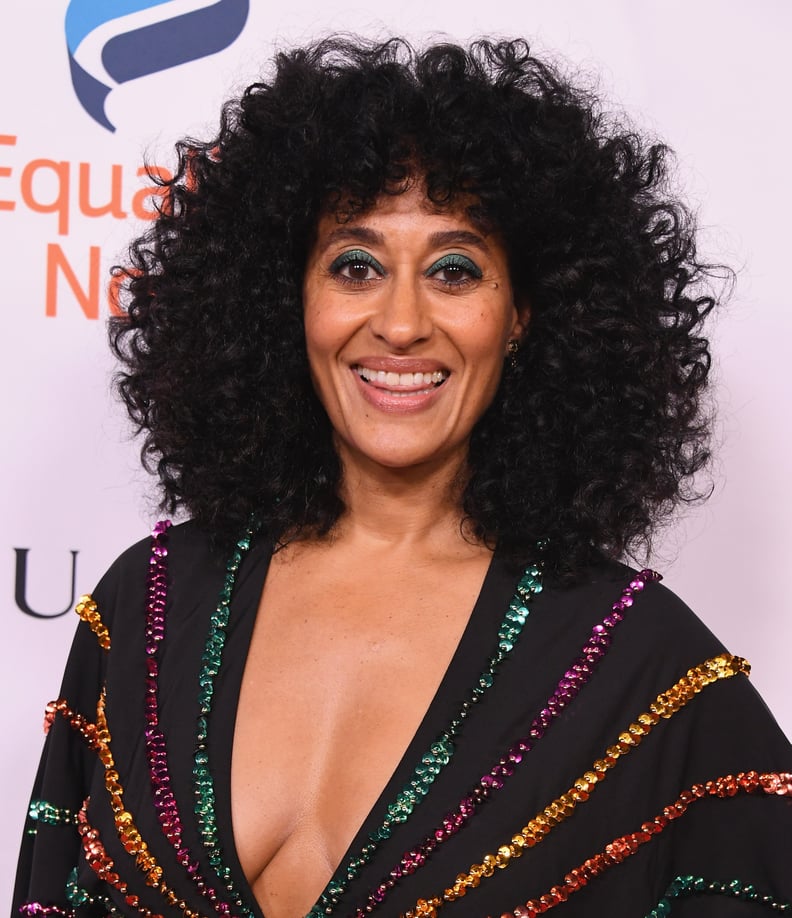 Tracee Ellis Ross's Blue Eyeshadow at the Make Equality Reality Gala in 2018