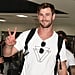 Chris Hemsworth's Camping Trip With His Sons Photos
