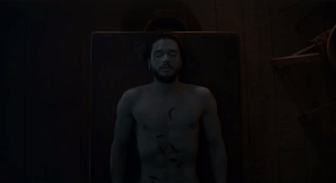 When Jon Snow Comes Back to Life and It's Really Hot