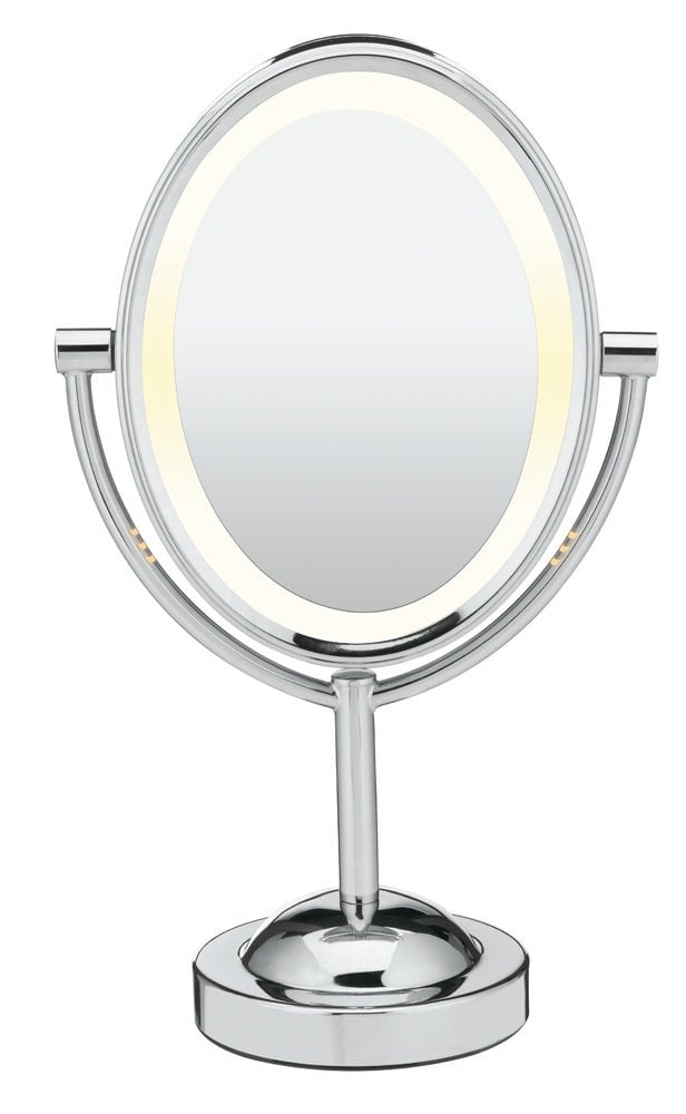 Conair Reflections Double-Sided Lighted Vanity Makeup Mirror