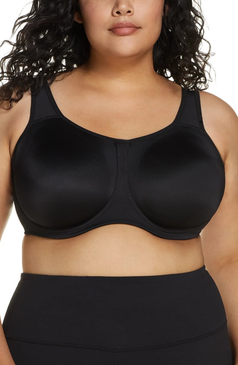 Do My Self Women's Size Large Black Side Cut Out Low Impact Sports Bra NWT