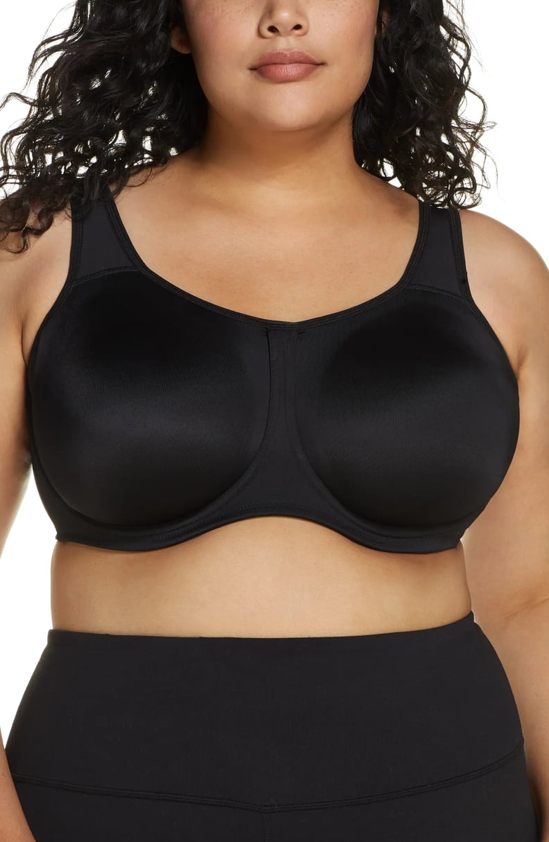 Wacoal - Simone Seamless Underwire Sports Bra in Black at Nordstrom