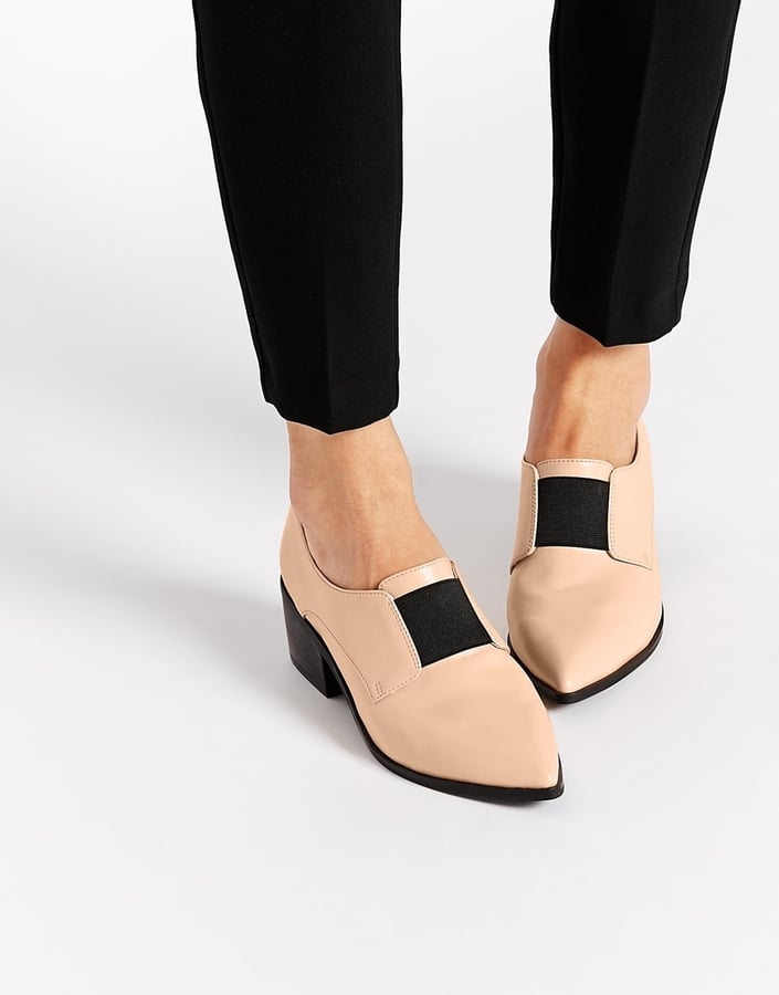 pointed loafers with heels