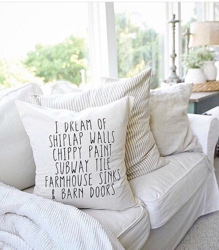 fixer upper pillows