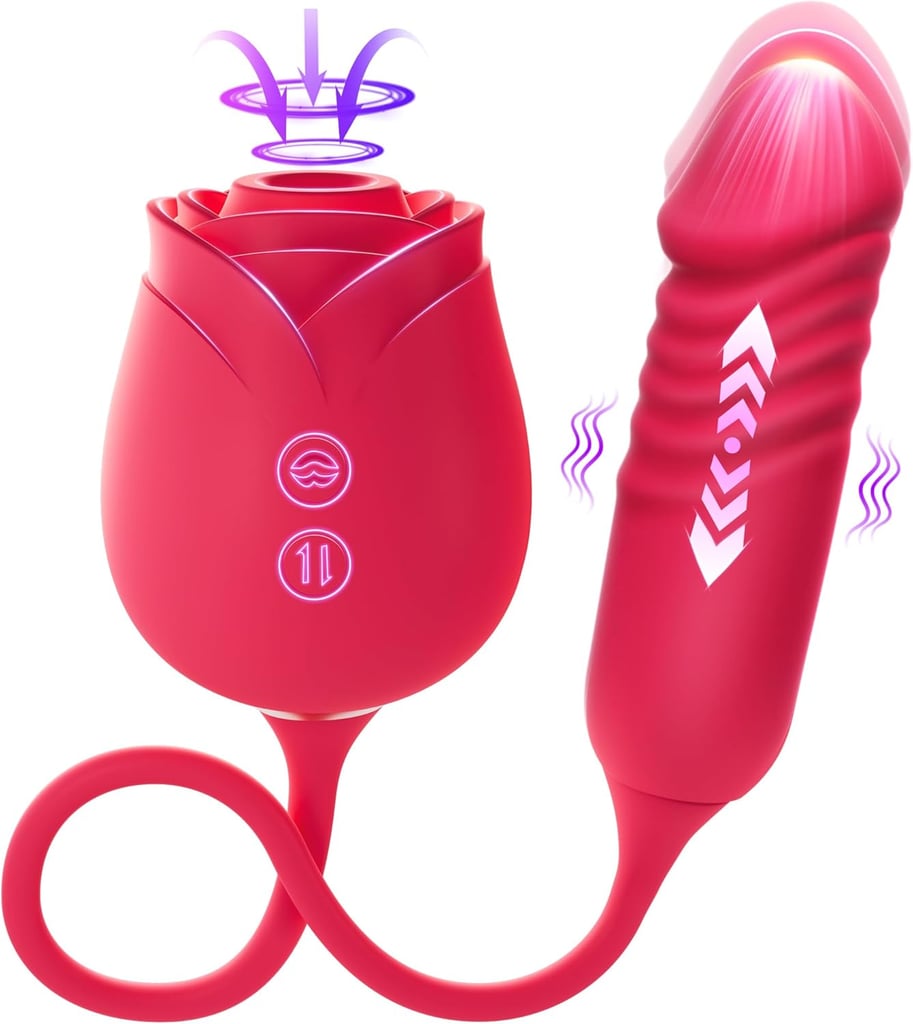 MOOLIGIRL Vibrator Dildo Sex Toy ($25, originally $30)
This sleek little gadget is basically self-care. It's super smooth, easy to handle, and designed to make life a little more fun. Compact enough to tuck away but powerful enough to make you wonder why you didn't grab one sooner, it's definitely a must-have for your "me-time" (or a couples or group session).