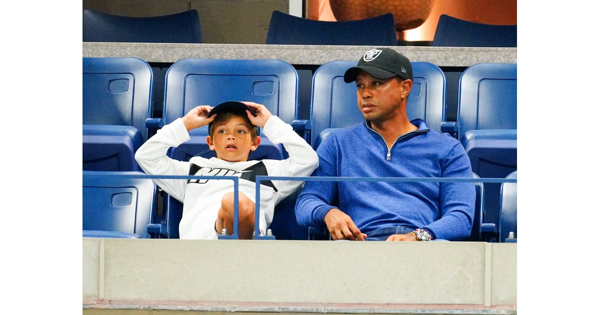 Tiger Woods and Son Charlie at the 2019 US Open | POPSUGAR ...