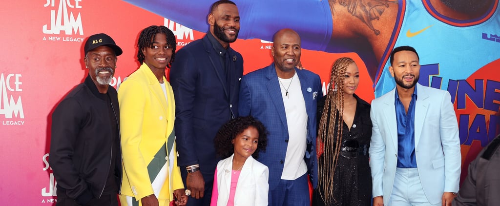 LeBron James Put Family (on and Off Screen) First at the Space Jam: A New Legacy Premiere