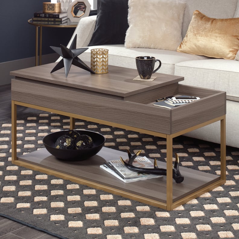 Broadridge Coffee Table With Tray Top and Storage