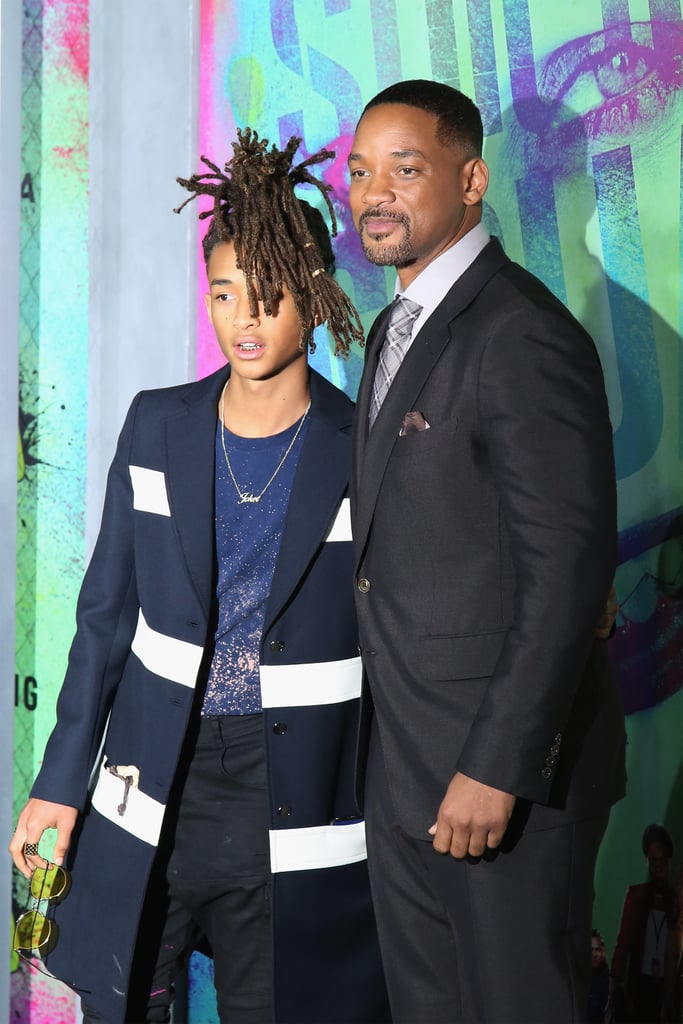 Will and Jaden Smith at Suicide Squad Premiere in NYC 2016