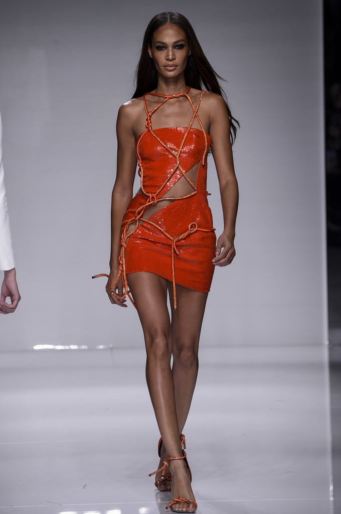 Joan Smalls at Versace Couture Show Spring 2016