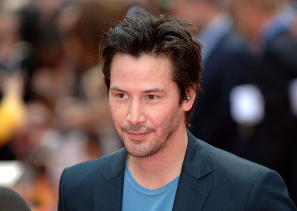 Pictures of Keanu Reeves Smiling