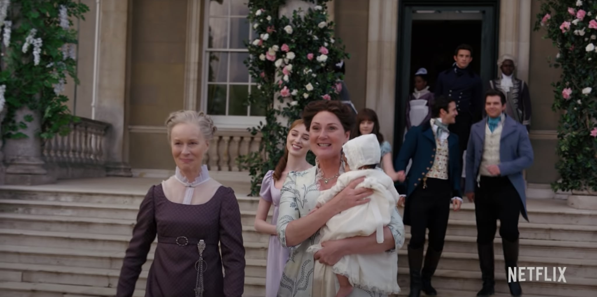 See Simon and Daphne's Baby in Bridgerton Season 2 Trailer | POPSUGAR  Entertainment