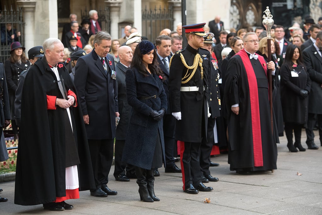 Prince Harry and Meghan Markle Field of Remembrance 2019