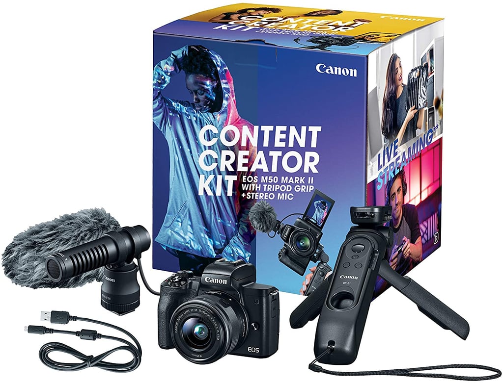 For the Content Creator: Canon EOS M50 Mark II Content Creator Kit