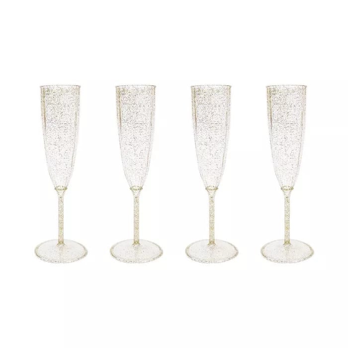 Spritz 4ct Gold Champagne Flute