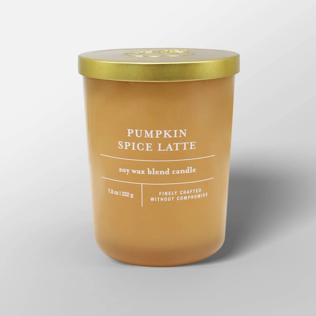 Pumpkin Spice Latte Glass Jar Candle