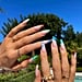 Kylie Jenner's French Manicure Has a Checkered Twist