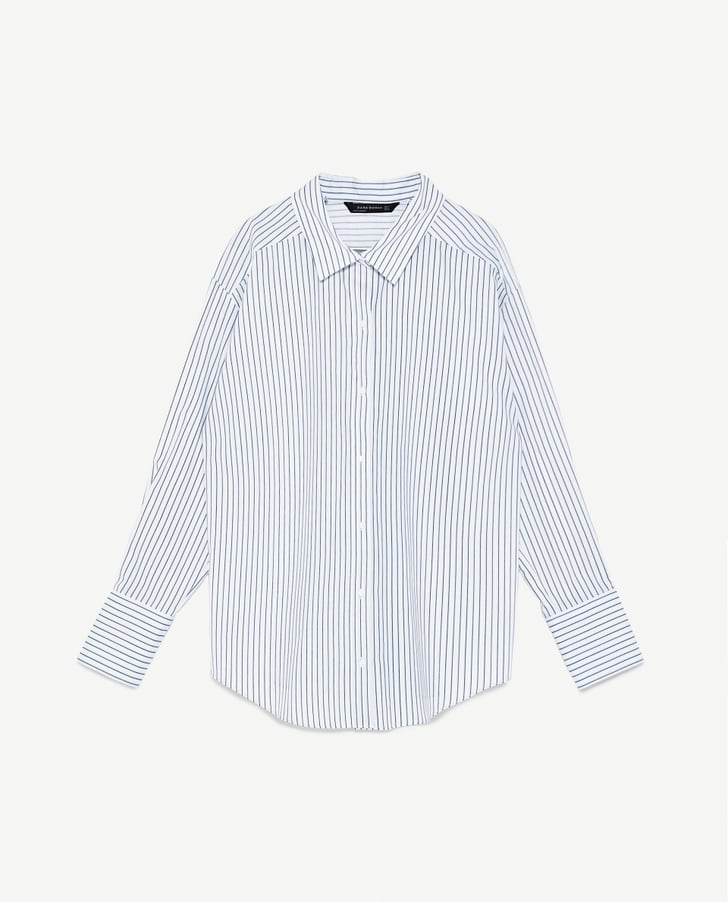 The piece: Zara Multiposition Striped Shirt ($50) | Zara Convertible ...