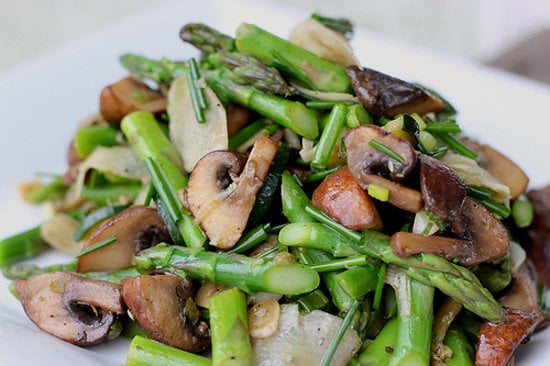 Marinated Mushroom and Asparagus Salad