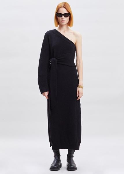 Nanushka Cedro One Sleeve Asymmetric Midi Dress