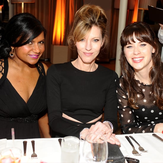 Mindy Kaling and Zooey Deschanel at Elle TV Party | Pictures