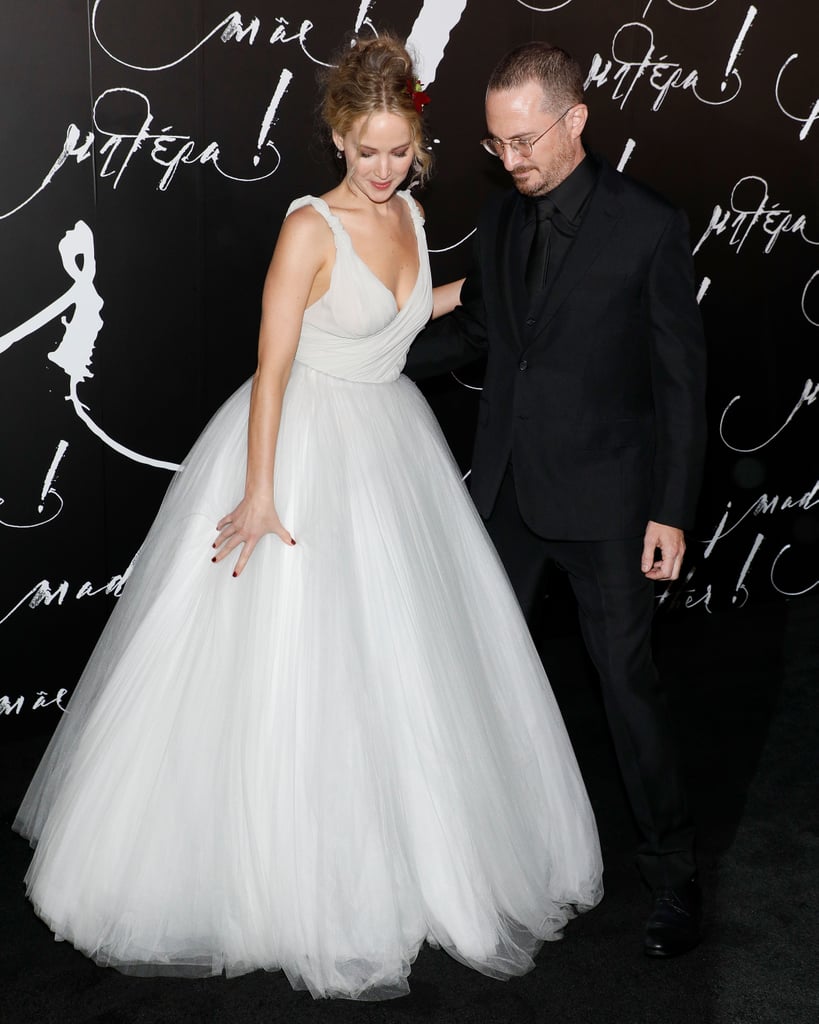 Jennifer Lawrence and Darren Aronofsky Mother NYC Premiere