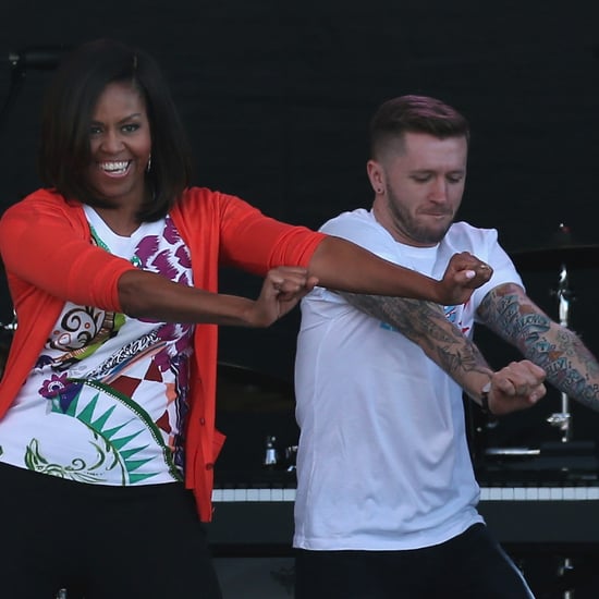 Michelle Obama Dances at the White House