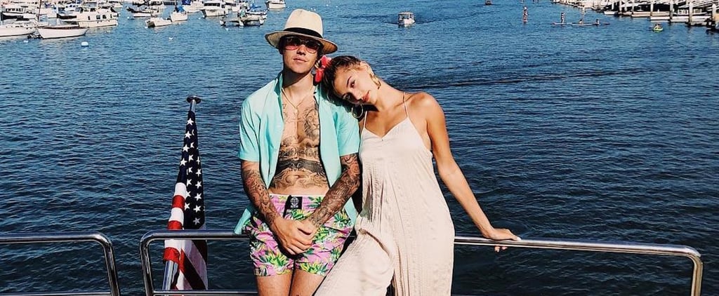Hailey Baldwin's $50 Zara Jumpsuit Will Catch Your Attention, Even Next to Justin Bieber's Abs