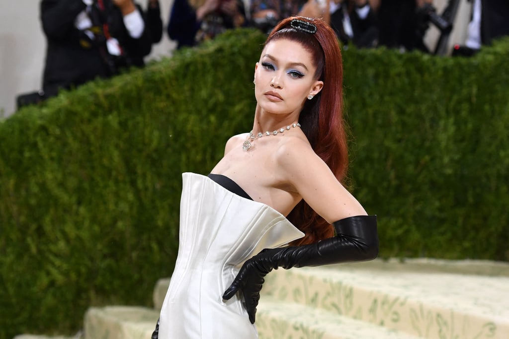 See Gigi Hadid's Red Hair Colour At the Met Gala 2021