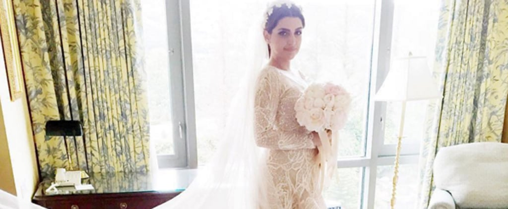 Sahar Sanjar's Elie Saab Wedding Dress