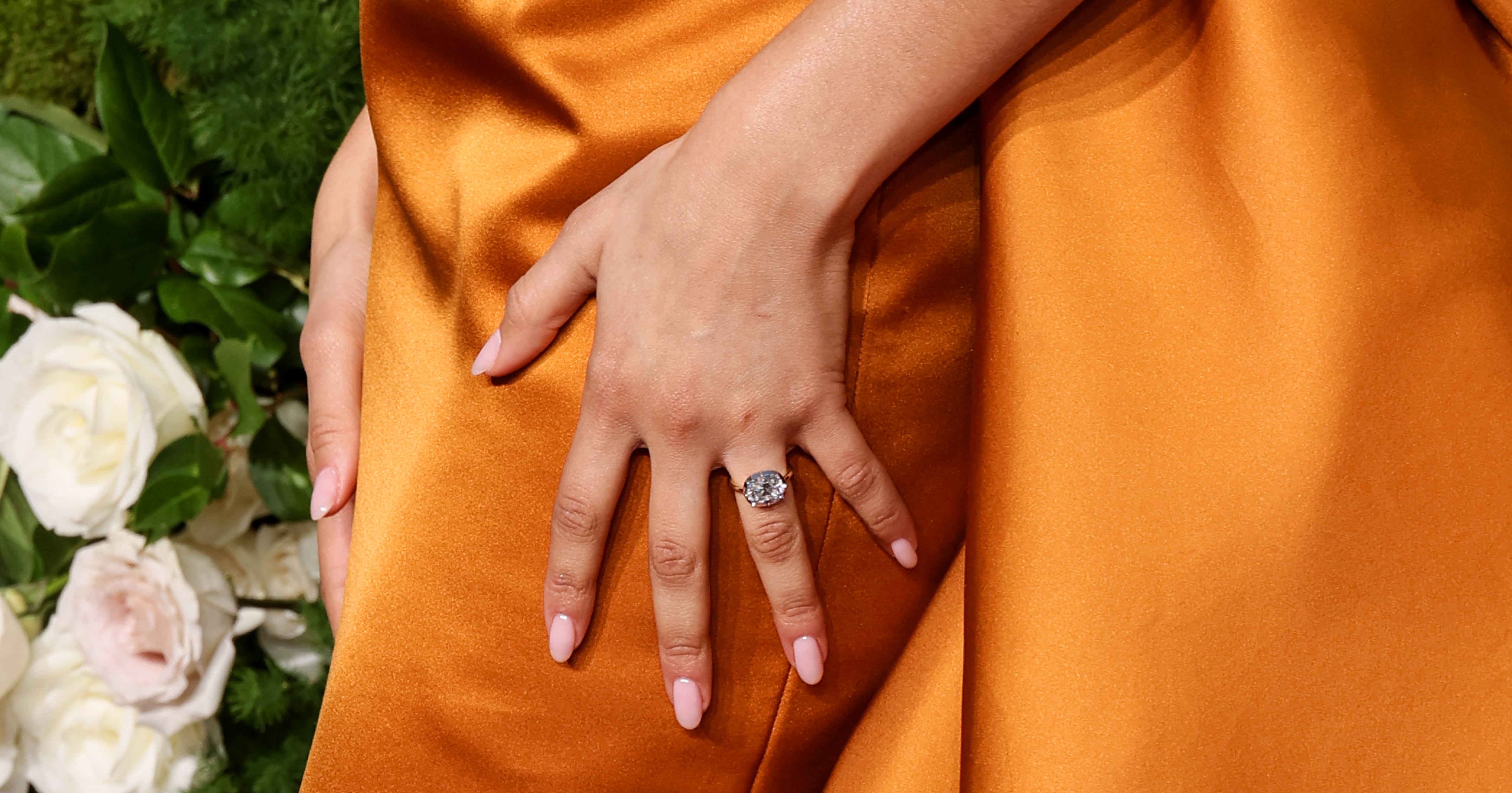 Classic Engagement Nails, Inspired by Zendaya, Selena Gomez, and More
