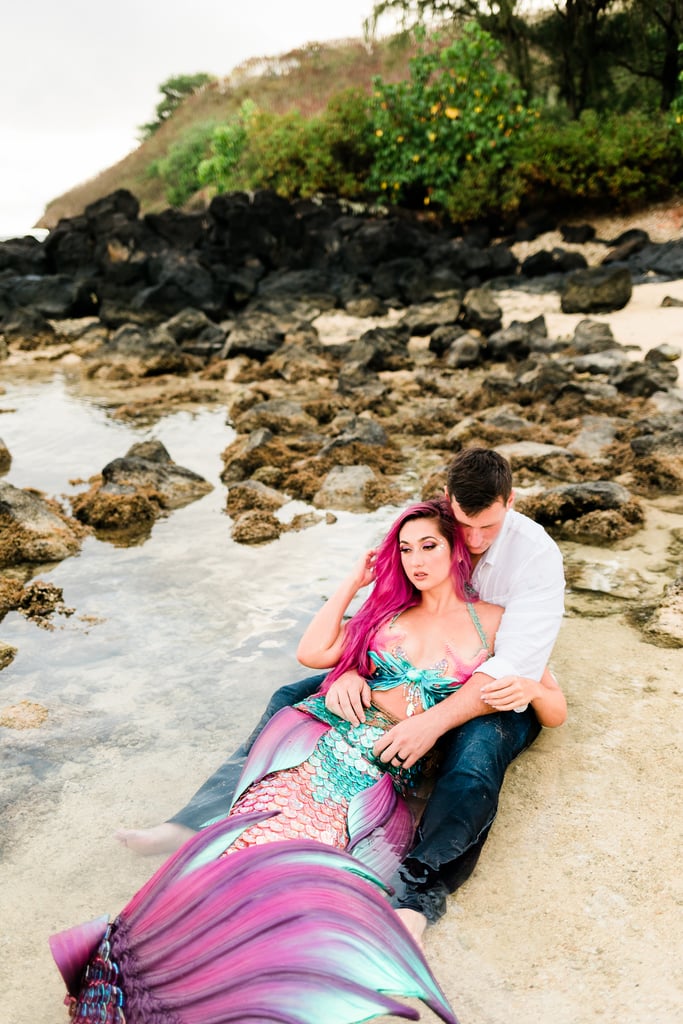 A Couple's Sexy Mermaid-Themed Photo Shoot