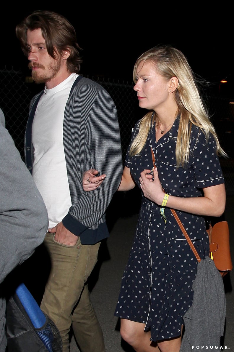 Kirsten Dunst and Garrett Hedlund in 2013