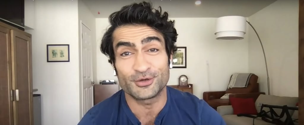 Watch Kumail Nanjiani Talk At-Home Workouts on Colbert