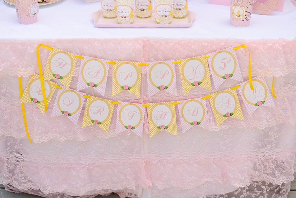 Beauty and the Beast Belle Birthday Party
