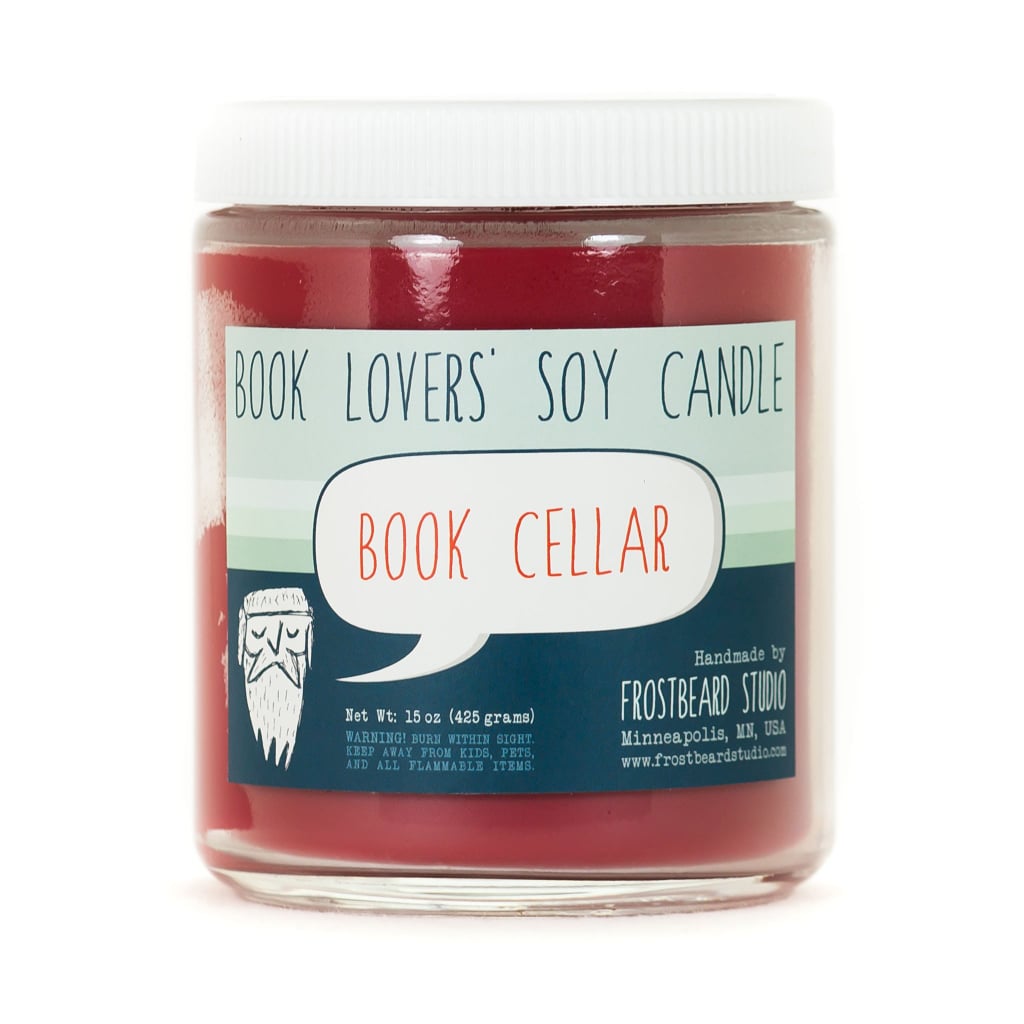Book Cellar candle