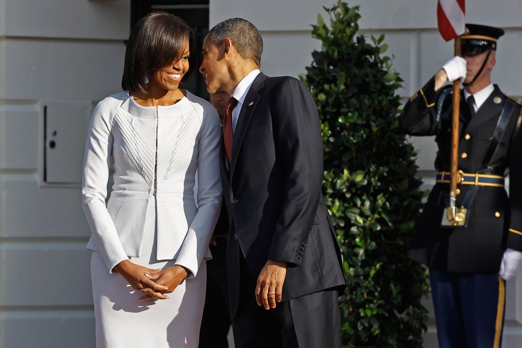 Barack And Michelle Obama Pda Popsugar Love And Sex 8234