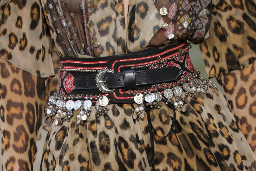 A Belt on the Etro Runway at Milan Fashion Week