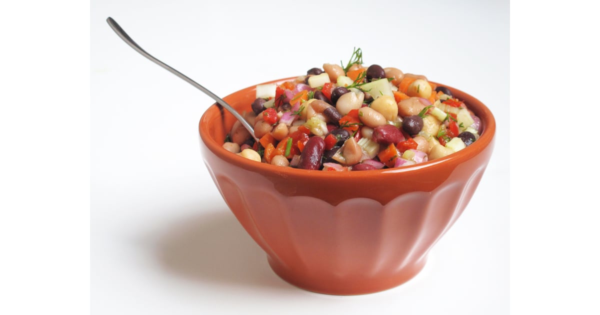 6Bean Salad Vegetarian Work Lunch Recipes POPSUGAR Food Photo 23
