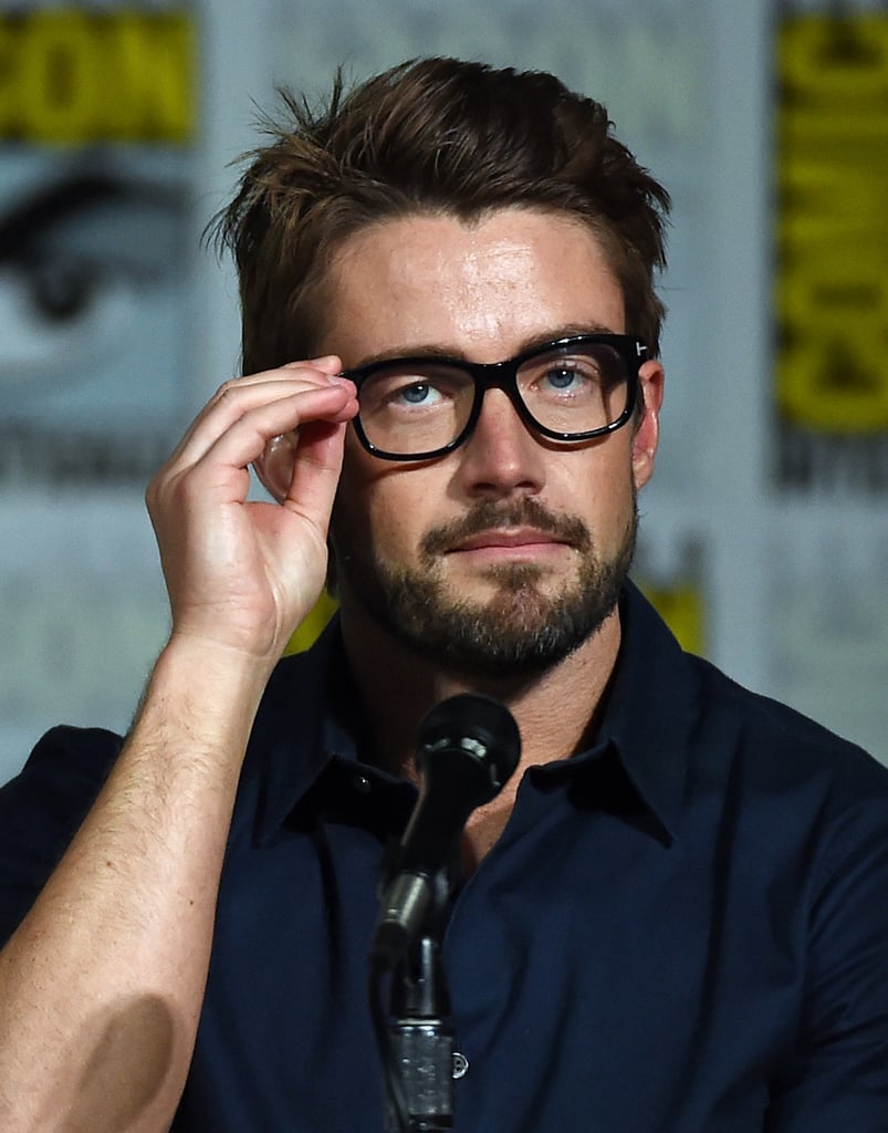 Your eyes aren't playing tricks on your, he actually is that hot in glasses.