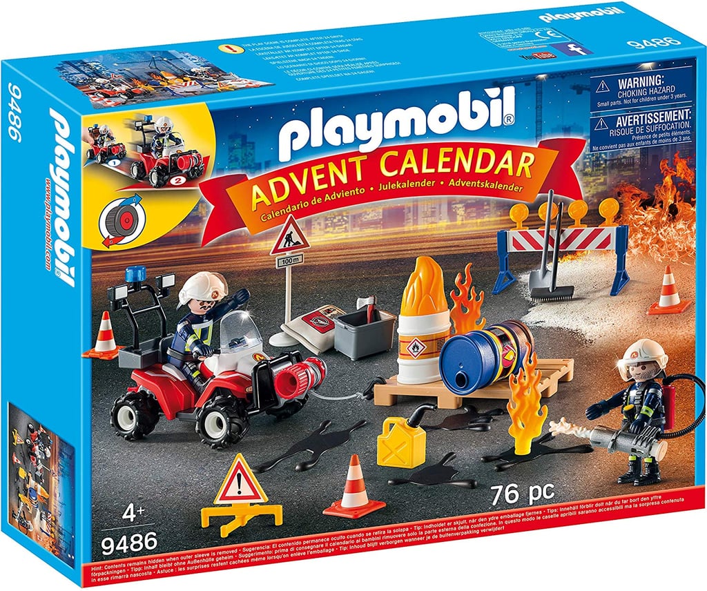 Playmobil Advent Calendar Construction Site Fire Rescue