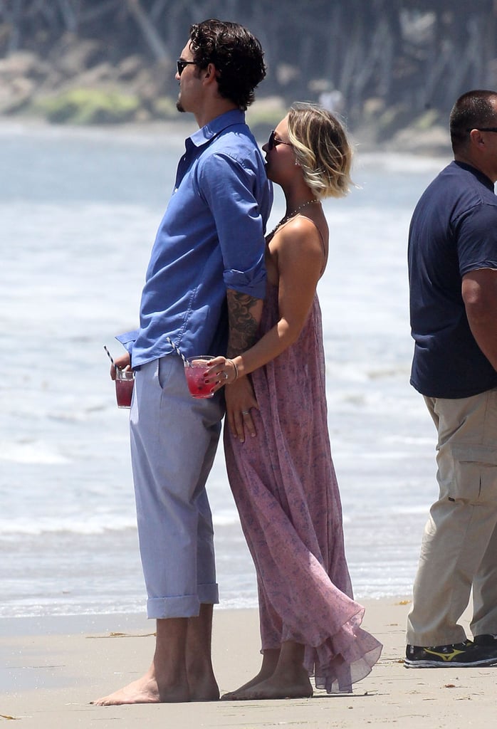 Kaley Cuoco and Ryan Sweeting on Memorial Day 2014