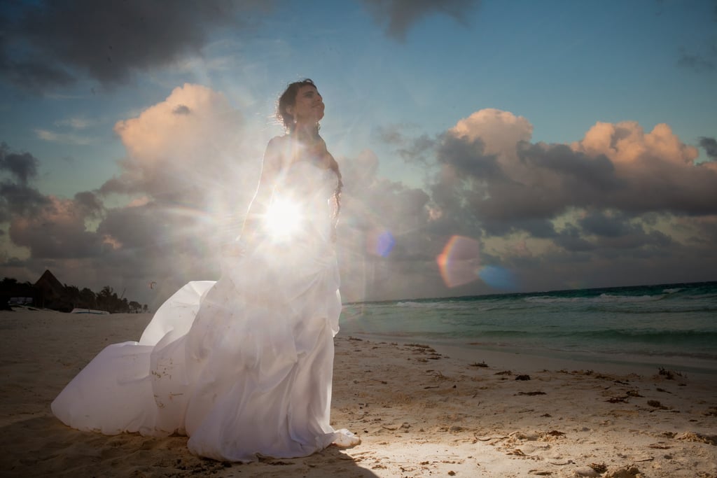 Trash-the-Dress Photo Shoot in Tulum, Mexico