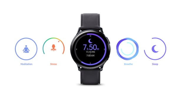 Track Sleep and Stress | 10 Cool Features of the Samsung Galaxy Watch ...