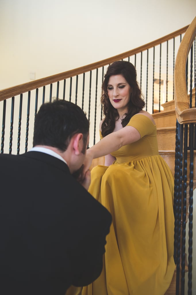 Beauty and the Beast Engagement Shoot