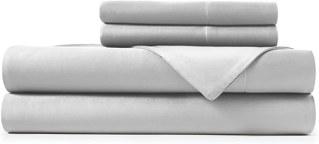 Hotel Sheets Direct Bed Linen Set ($65)
Say goodbye to uncomfortable, hot, and sweaty sheets with this cooling bedding. They have tens of thousands of five-star ratings and are OEKO-TEX Standard 100 certified, which means they're free of materials that are potentially harmful to human health. Above all, though, they're soft, lightweight, and cooling, and it sure helps that they're not hundreds of dollars.