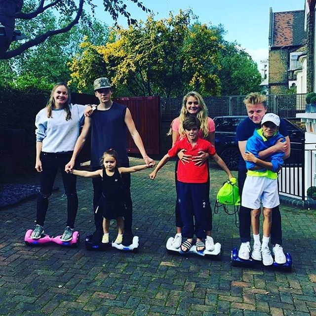 Beckham Kids With Ramsay Kids on Instagram