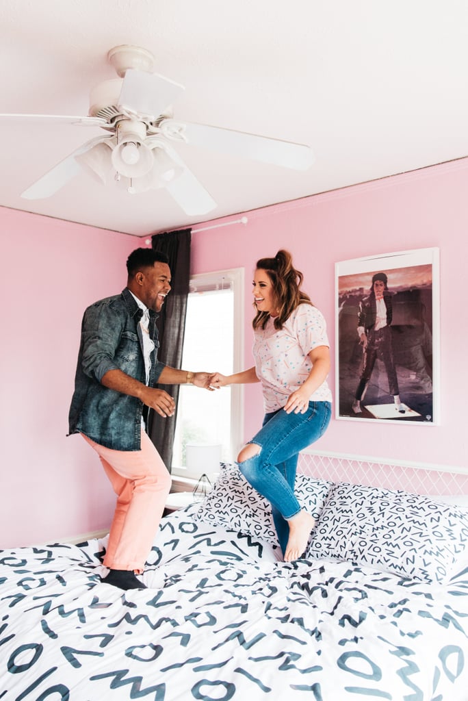 Retro '80s and '90s Engagement Shoot
