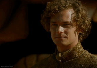 When Loras Tyrell Can't Help but Smirk