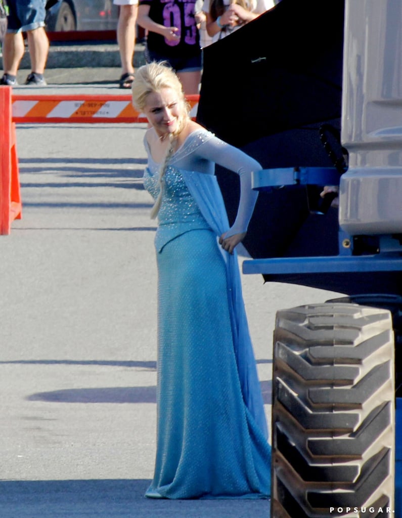 Georgina Haig as Frozen's Elsa on Once Upon a Time